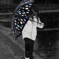 La magie du parapluie