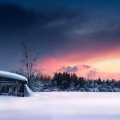 Douce rêverie hivernale