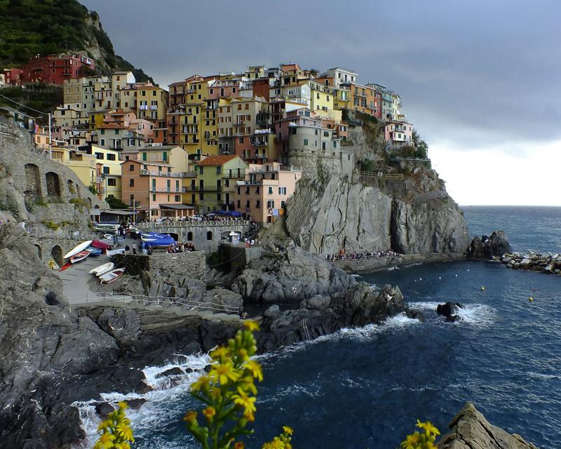 Nuages sur Manarola