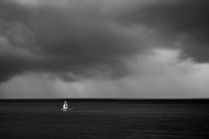 Tempête sur le lac St-Pierre