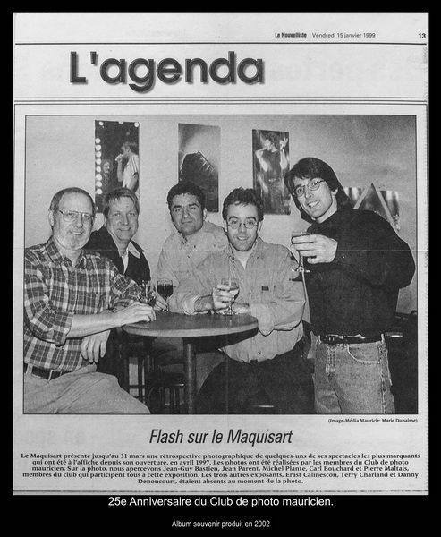 25e Anniversaire du Club de photo mauricien.
