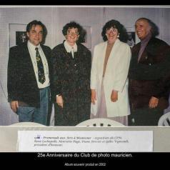25e Anniversaire du Club de photo mauricien.