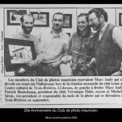 25e Anniversaire du Club de photo mauricien.