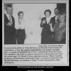 25e Anniversaire du Club de photo mauricien.