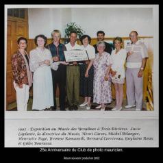25e Anniversaire du Club de photo mauricien.