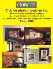 Affiche expo Gambrinus 2009