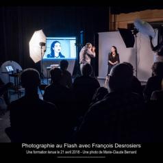 Photographie au Flash avec François Desrosiers
