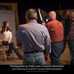 Photographie au Flash avec François Desrosiers