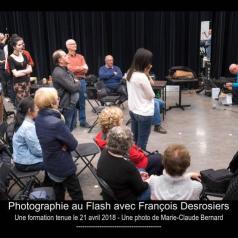 Photographie au Flash avec François Desrosiers