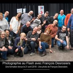 Photographie au Flash avec François Desrosiers