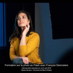Formation sur la photo au Flash avec François Desrosiers