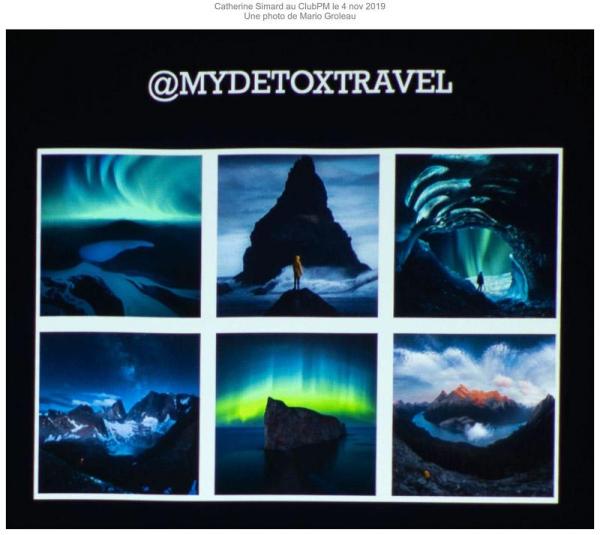 Catherine Simard au ClubPM le 4 nov 2019