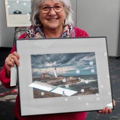 Mme Jocelyne Chrétien bénévole au Salon du Livre de Trois-Rivières