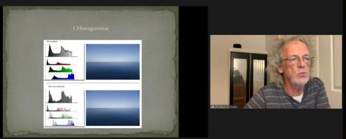 Présentation d'Yvan Cossette sur l'histogramme