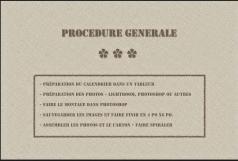 Fabrication de calendrier par André Bédard