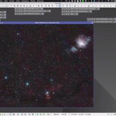 Traitement photo astronomique