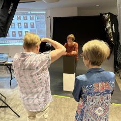 Atelier portrait 2024 - Photo Martin Lalonde