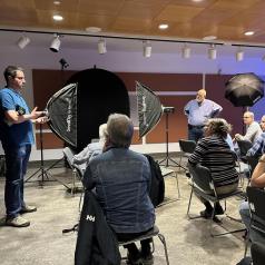 Atelier portrait 2024 - Photo Martin Lalonde