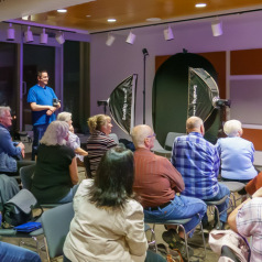 Atelier portrait 2024 ClubPM - Photo Marie-Claude Bernard