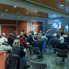 Première partie de l'atelier sur la narration avec Martin Tremblay
