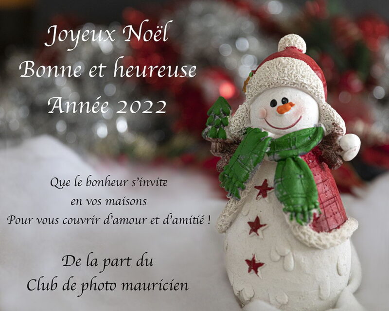 Joyeux Noël Bonne et heureuse Année 2022